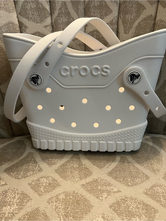 CROCS Handbags - CROCS White Classic Croslite Tote